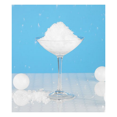 Neige artificiel pour cocktails 10G