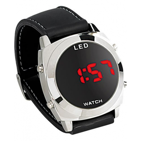 Montre originale LED rouge veille après 3 secondes