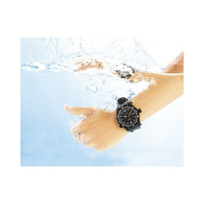 Montre de plongée Semptec noir - 1000 mètres - Mécanisme Myota