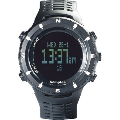 Montre sport Semptec noir analogique - chronomètre - altimètre - baromètre