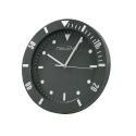 Horloge murale design noire