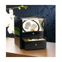 Tourne-montre pour 2 montres automatiques - Coffret classique - Noir