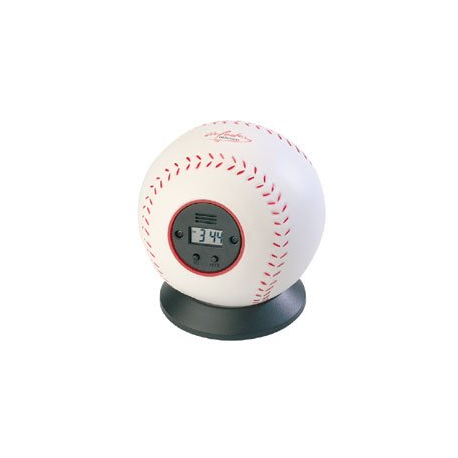 Réveil en forme de balle de baseball pouvant être balancé