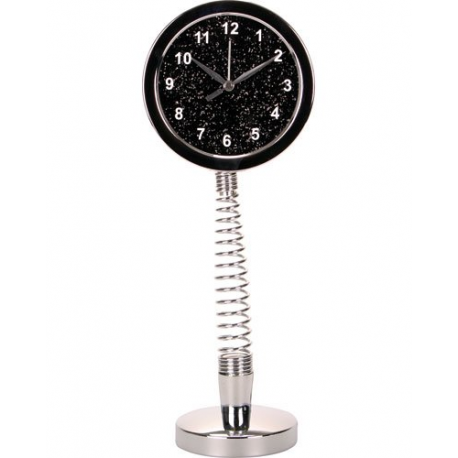 Horloge sur support à ressort - 40 cm
