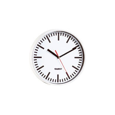Horloge de gare classique - Diamètre 22,5 cm