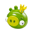 Figurine du Roi cochon pour de nouveaux défis dans Angry Birds - Mattel