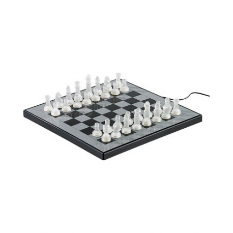 Jeu d'échecs lumineux à LED Rouge et Bleu