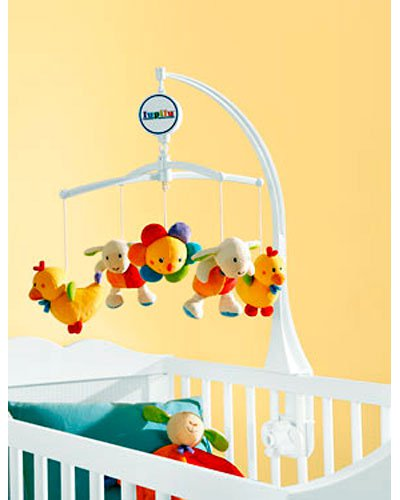 Mobile Musical Pour Bebe Animaux De La Ferme Bambia Mobile Musical Pour Bebe Animaux De La Ferme Bambia