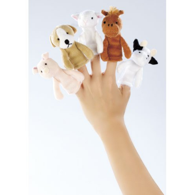 Marionnettes pour doigt - Animaux de la Ferme
