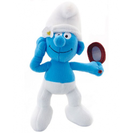 Peluche Schtroumpf - Schtroumpf Coquet - 33 cm