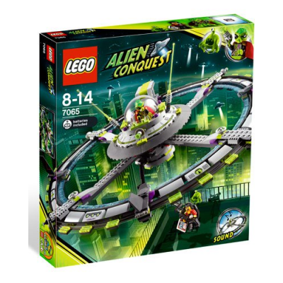 Vaisseau Mère Alien Conquest - Vaisseau spatial extraterrestre  - Jeu de construction 416 pièces - Lego 7065