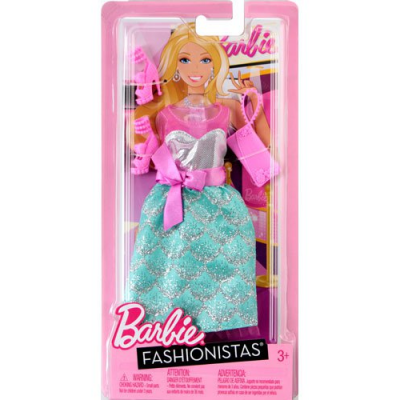 Robe bleue pour Poupée Barbie - Accessoires Fashionistas - Mattel