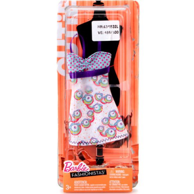 Robe à pois pour Poupée Barbie - Accessoires Fashionistas - Mattel