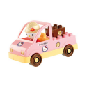 Jouet Hello Kitty - Jeu de construction Hello Kitty - Avec voiture Safari + personnage