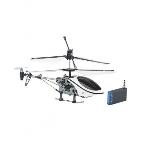 Hélicoptère télécommandé avec contrôle par Smartphone + caméra et Batterie  puissante - Double rotor
