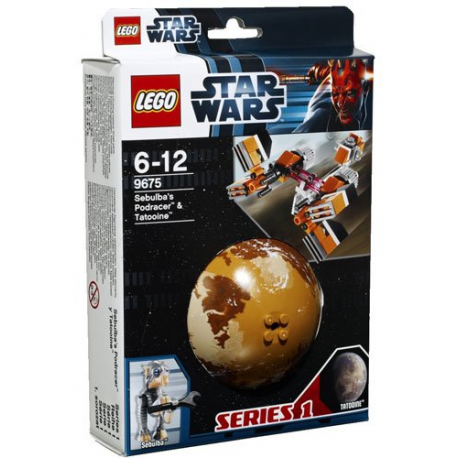 Podracer de Sebulba - Lego Star Wars Tatooine - Jeu de construction 80 pièces - Lego 9675