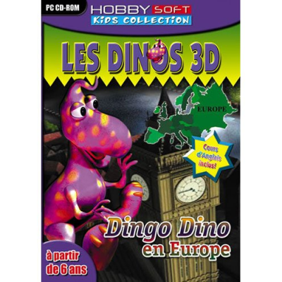 Dingo Dino en Europe - Jeux PC éducatifs