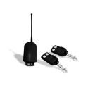 Kit 2 télécommandes universelles 2 boutons + récepteur extérieur pour portail, volets et stores