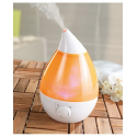 Humidificateur d'air à ultrasons diffusant une fine brune bienfaisante