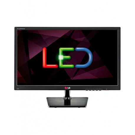 Écran PC à LED - Rés 1366 x 768 - Temps de réponse 3,5 ms - Marque LG - 18,5"