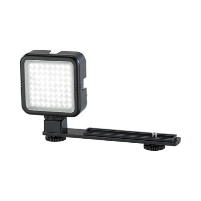 Lampe rectangulaire LED pour photo et vidéo - 64 LED - À fixer sur le rail fourni