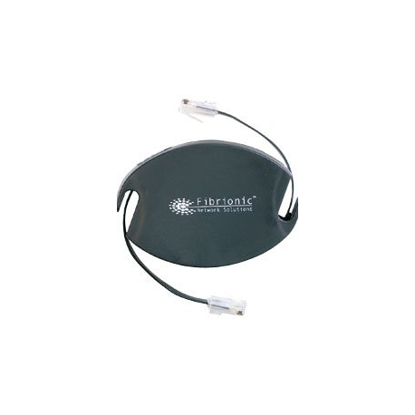 Enrouleur de câble réseau RJ45 - 2 m