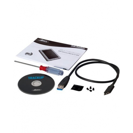 Boîtier disque dur externe antichoc 2,5" USB 3.0 - SATA- Noir