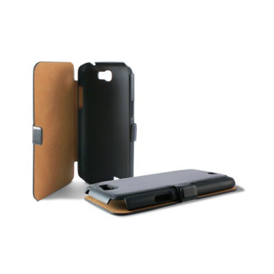Housse de protection pour téléphone avec rabat folio pour Samsung Galaxy Note 2