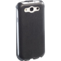 Housse de protection pour téléphone avec rabat pour Samsung Galaxy S3 - Noir