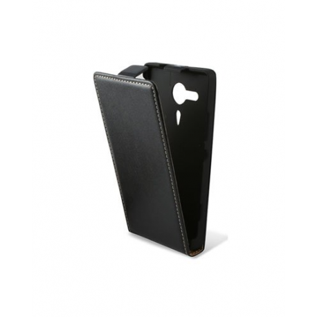 Housse de protection pour téléphone avec rabat pour Sony Xperia SP