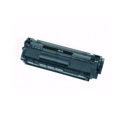 Toner compatible HP - Q2612A - pour imprimantes Laserjet 1010, 1012, 1015, 1018, 1020, 3015, 3020, 3030, 3055, M1005