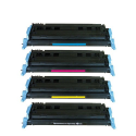 Pack 4 toners compatibles Q6000A/EP707 pour HP Laserjet 2600 /1600 /2605 /CM1015 /1017 /Canon LBP 5000