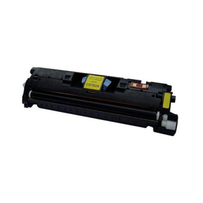 Toner recyclé Jaune HP C9702A / C3962A Canon EP-701Y