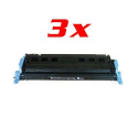 3 toners compatibles Q6003A/EP-707M - magenta
