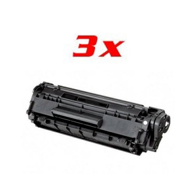3 Toners compatibles Canon Fax L100 et L120, Canon i-SENSYS MF4120, MF4140, MF4150, MF4340D, MF4350D, et MF4690PL