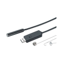 Caméra endoscopique USB 2.0 étanche ultra-flexible à LED - Longueur câble renforcé 15 m