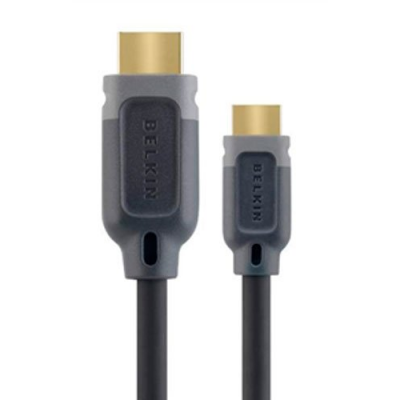 Adaptateur HDMI Femelle - HDMI Mini-C mâle + Micro-D mâle - Delock 65666, Câbles HDMI