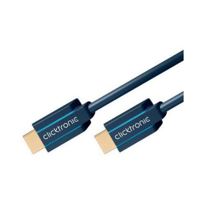 Câble HDMI Mâle vers HDMI Mâle - High Speed Blindé - 1,5 m - Clicktronic
