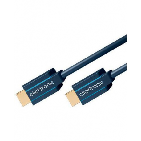 Câble HDMI Mâle vers HDMI Mâle - High Speed Blindé - 3 m - Clicktronic