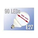 Ampoule globe 90 LED E27 blanc froid