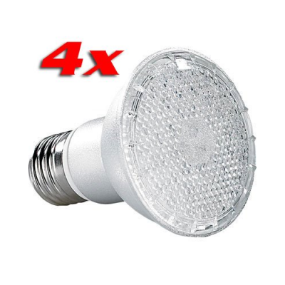 4 Ampoules de croissance 168 LED E27 ''Fast Grow Pro''