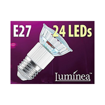 Ampoule 24 LED E27 blanc neutre