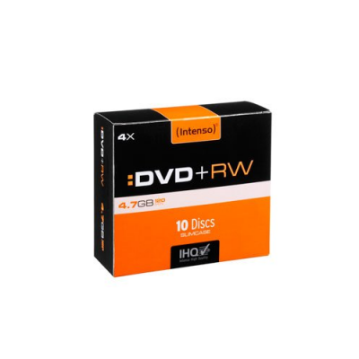 10 DVD+RW - 4.7 Go - Intenso