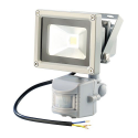 Projecteur d'extérieur à LED ultra puissante avec capteur de mouvement- 10 W - Blanc chaud