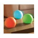 3 Boules lumineuses d'extérieur pour jardin ou terrasse de 16 couleurs différentes - Diamètre : 110 mm