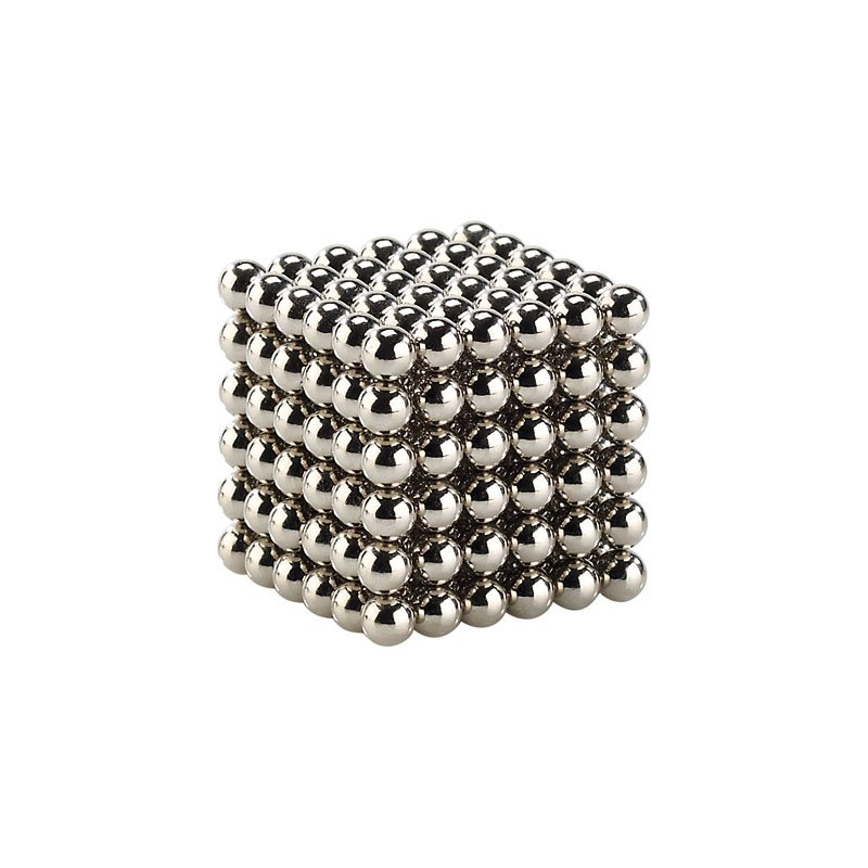 216 Billes aimantées magnétiques 5mm en Néodyme nickel marque neocube®