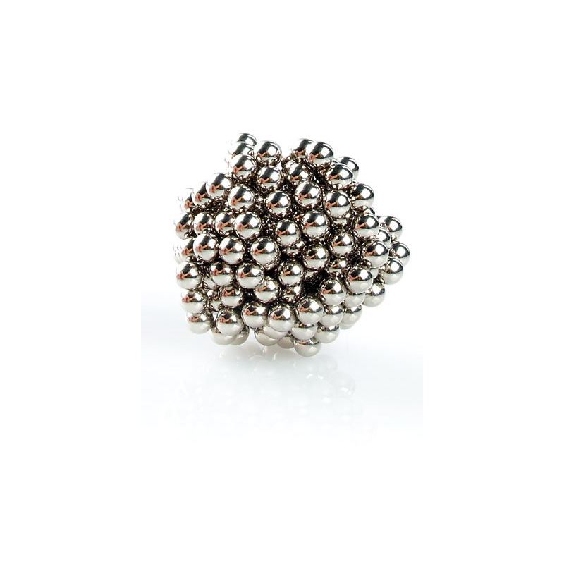 Neocube Argent Ø 5mm Billes magnétiques en néodyme, 216 pieces
