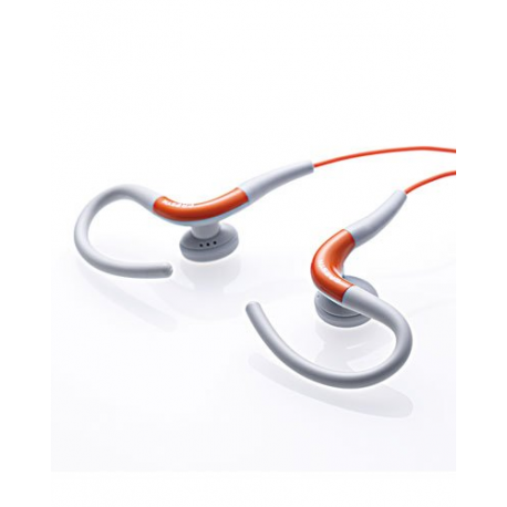 Écouteurs intra-auriculaires sport avec maintien optimal - Orange