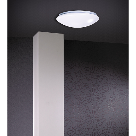 Plafonnier led blanc et couleur rvb 1100lm télécommande