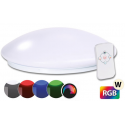 Plafonnier led blanc et couleur rvb 1100lm télécommande